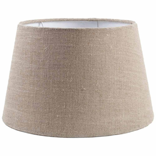 Lampenschirm Oval Pure Natural Linen Beige Knutzen Wohnen