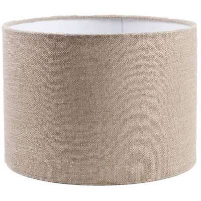 Lampenschirm Zylinder Pure Natural Linen Beige Knutzen Wohnen