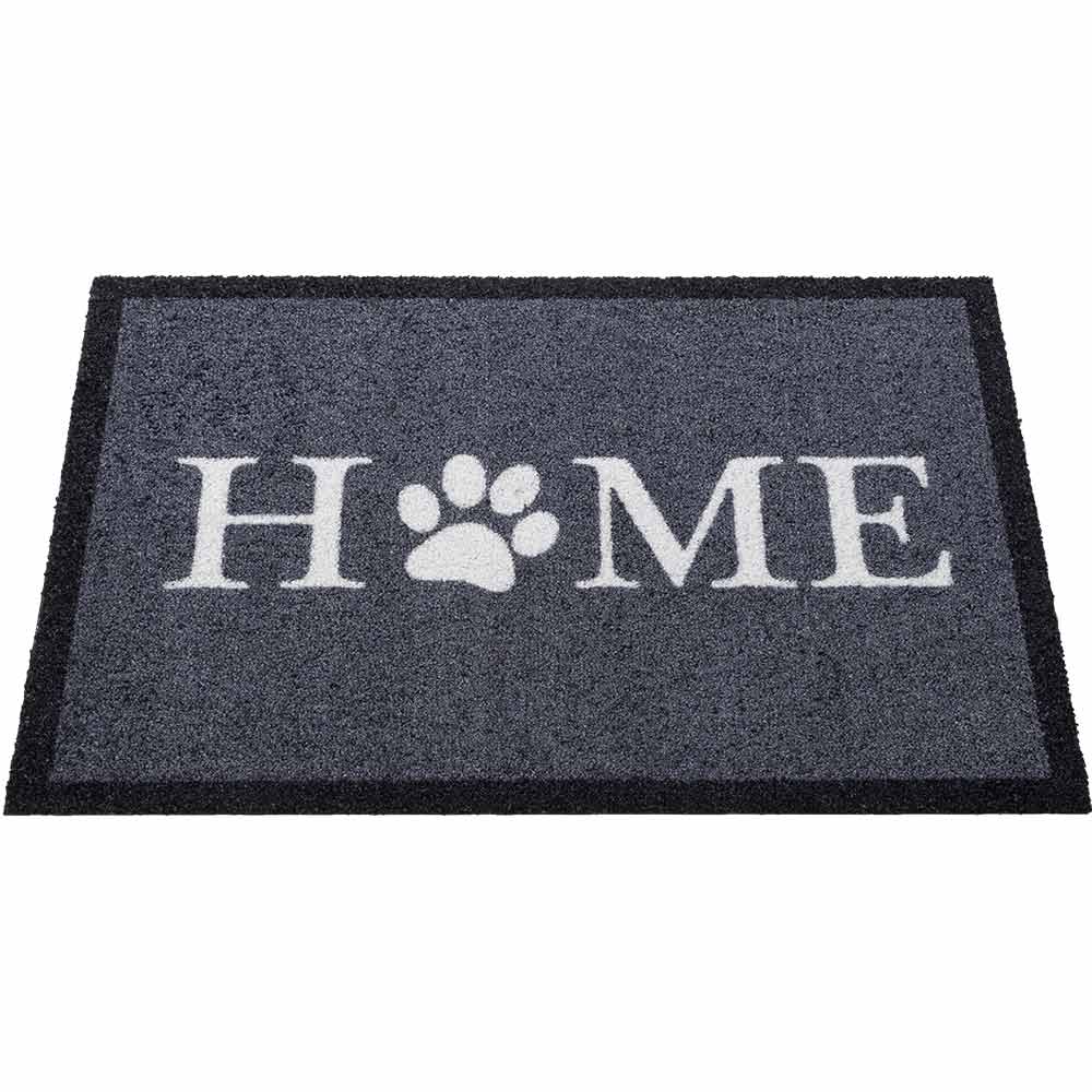 Fußmatte Home Dog grey x | Wohnen 70 50 cm Knutzen